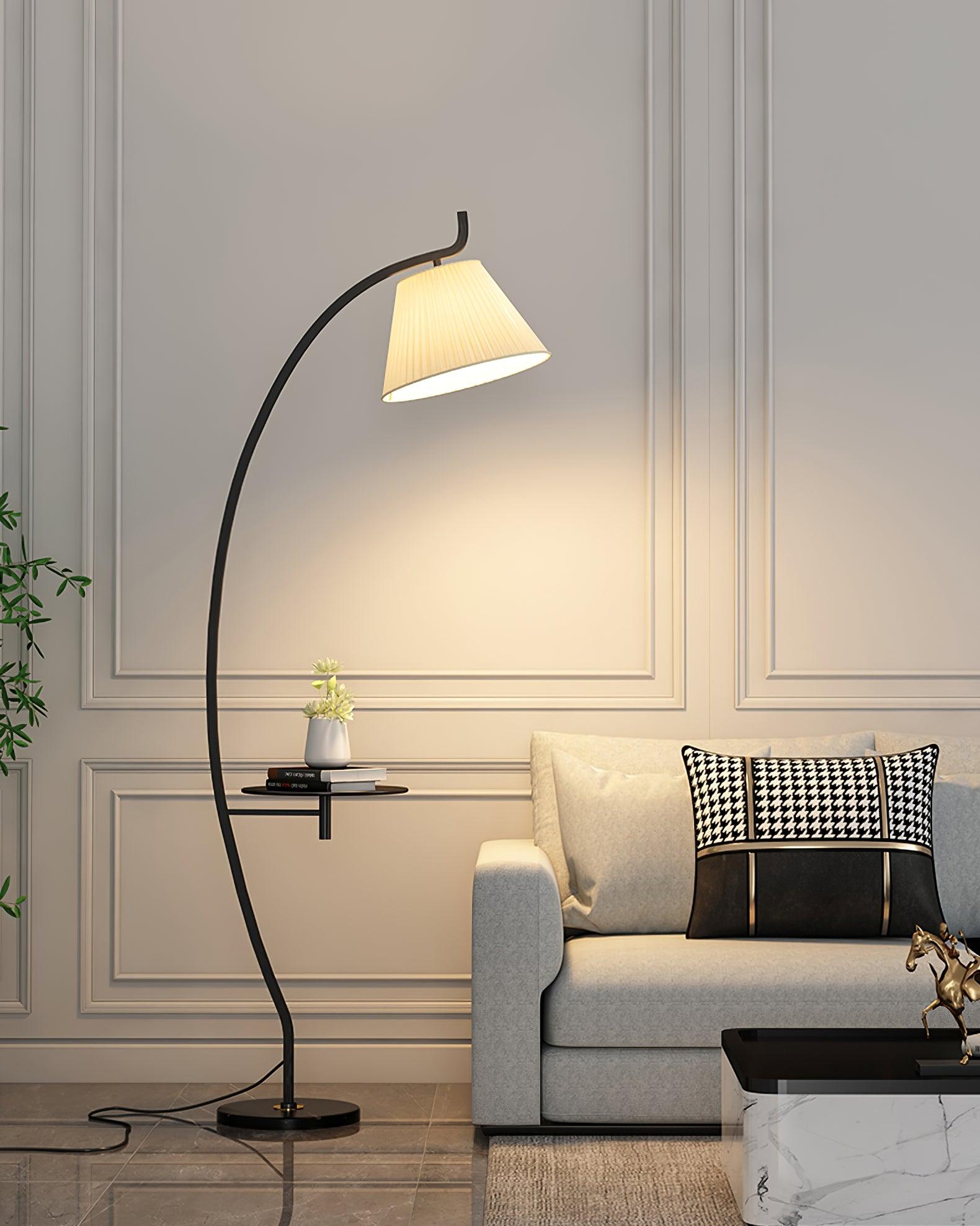Marcella Arc Floor Lamp - Decormote