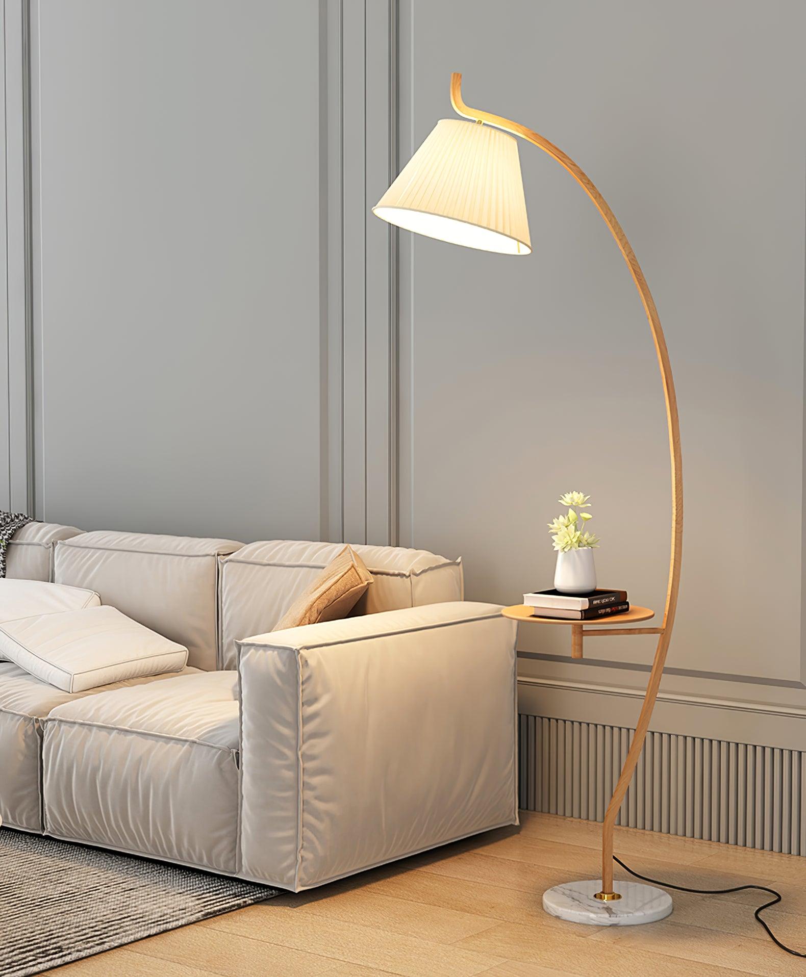 Marcella Arc Floor Lamp - Decormote