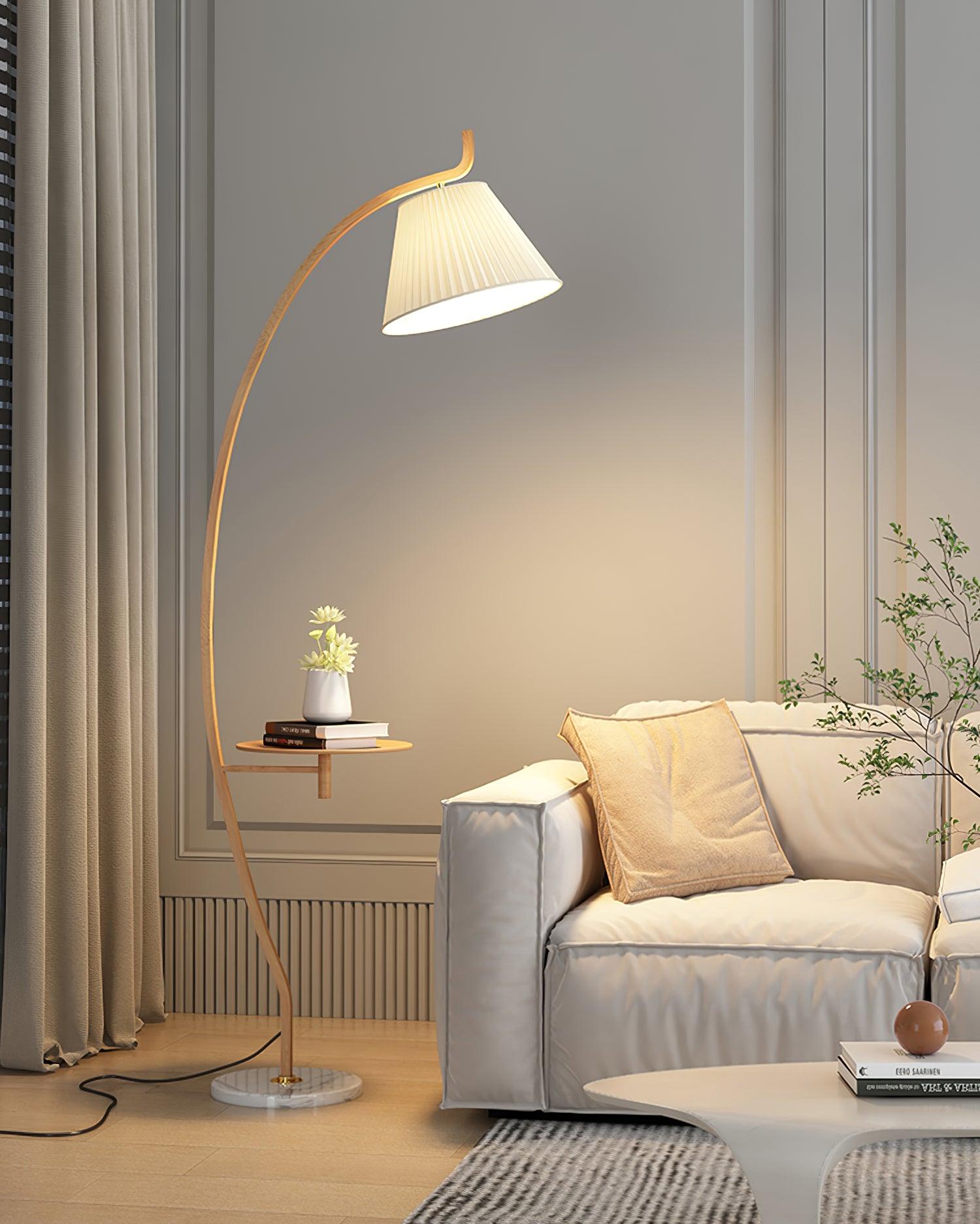 Marcella Arc Floor Lamp - Decormote