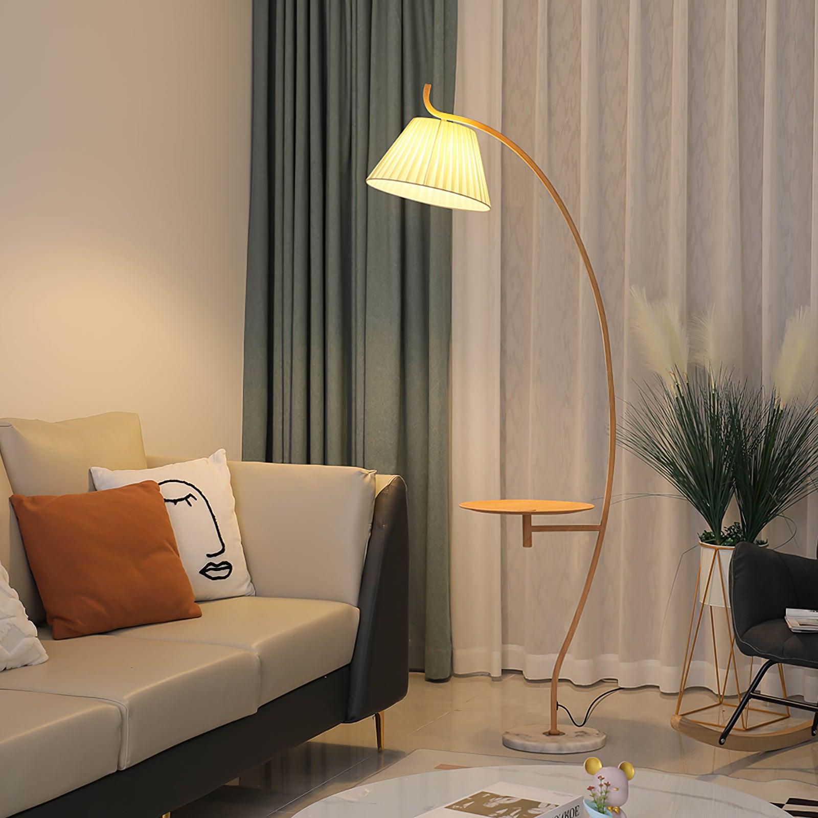 Marcella Arc Floor Lamp - Decormote