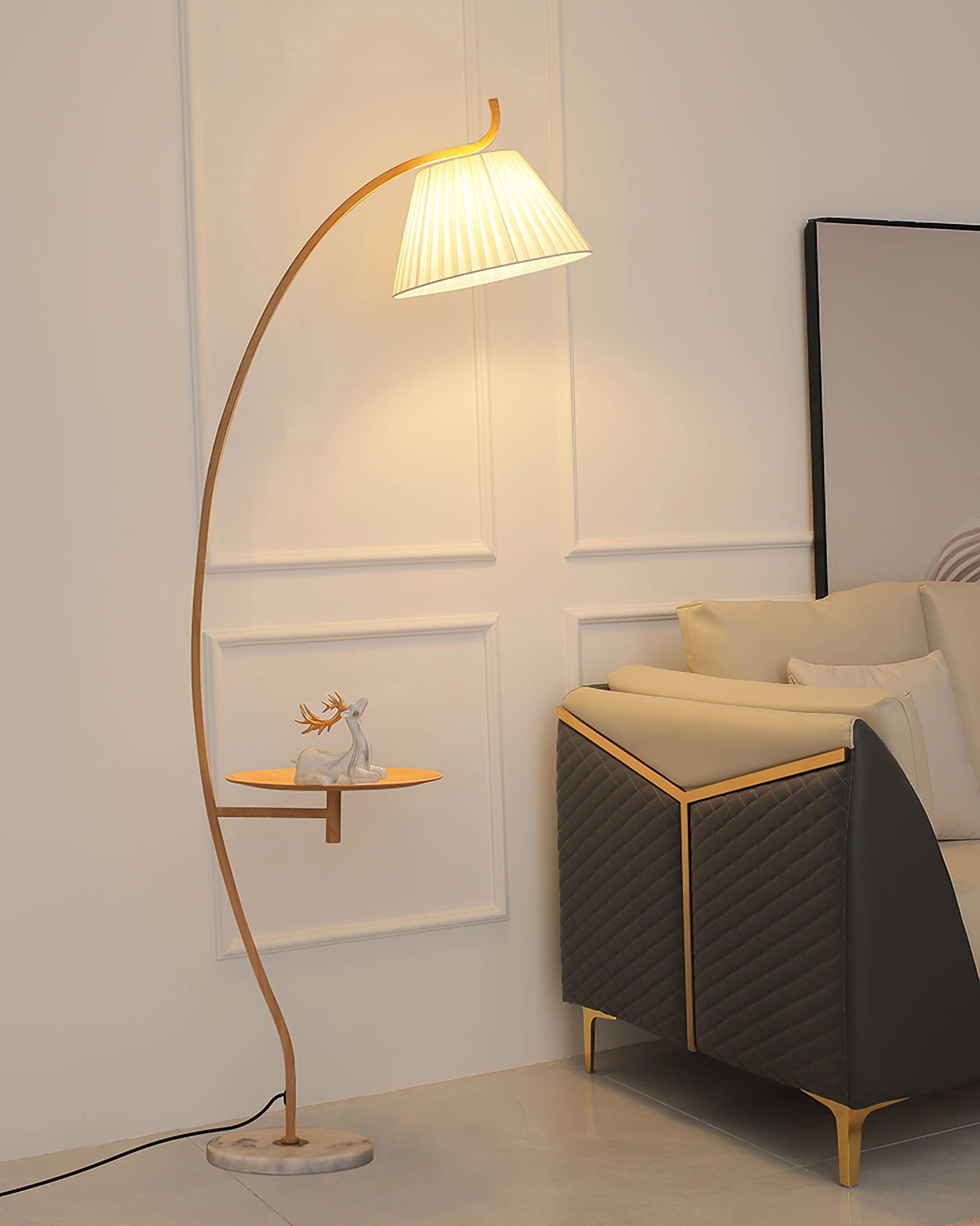 Marcella Arc Floor Lamp - Decormote