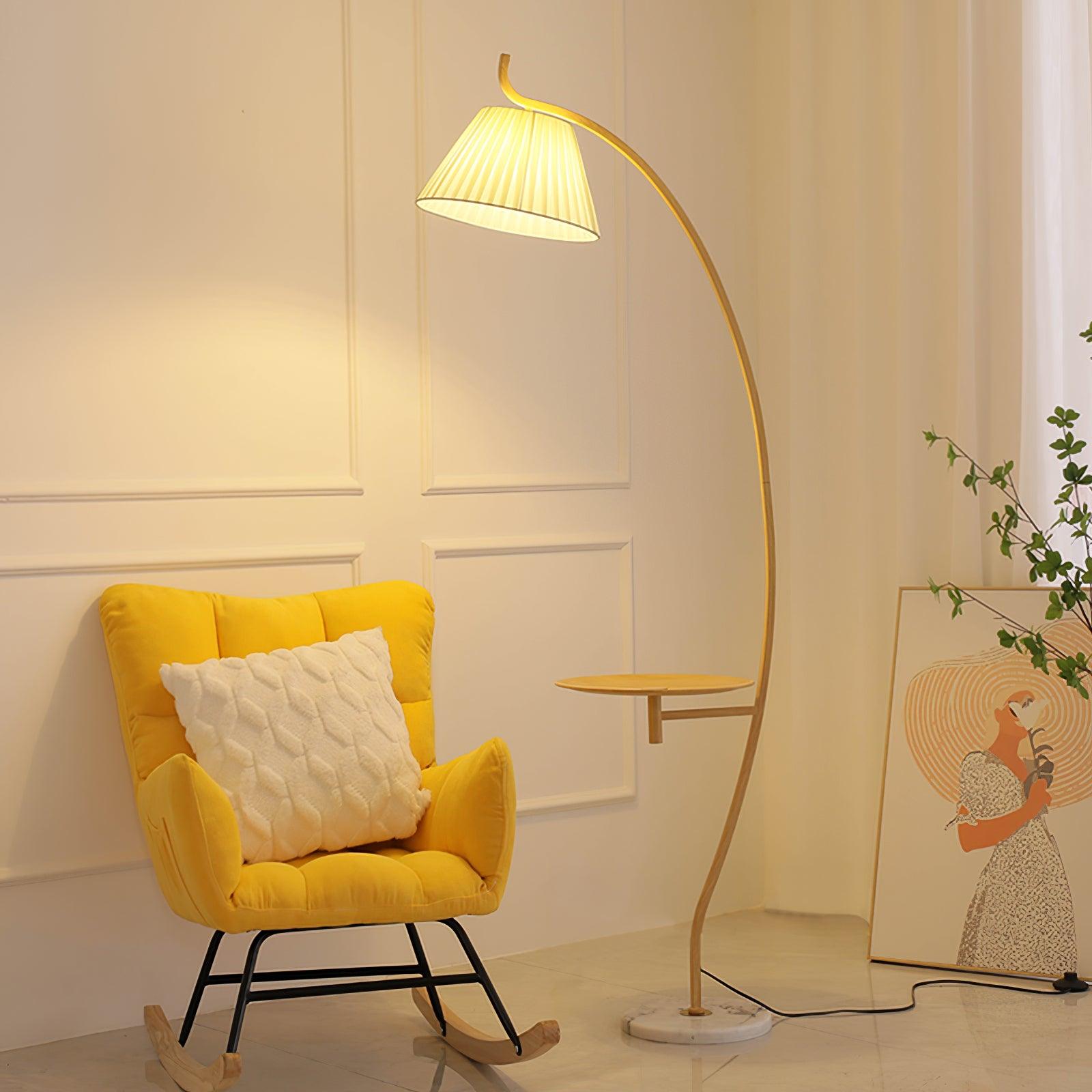 Marcella Arc Floor Lamp - Decormote