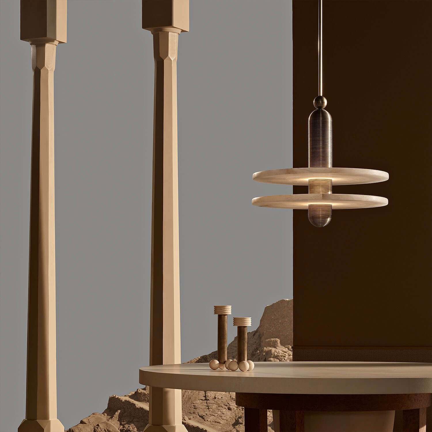 Lámpara colgante mediana