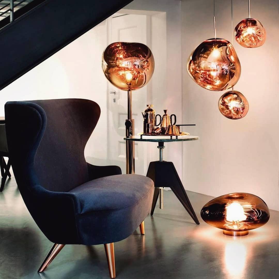 Melt floor lamp