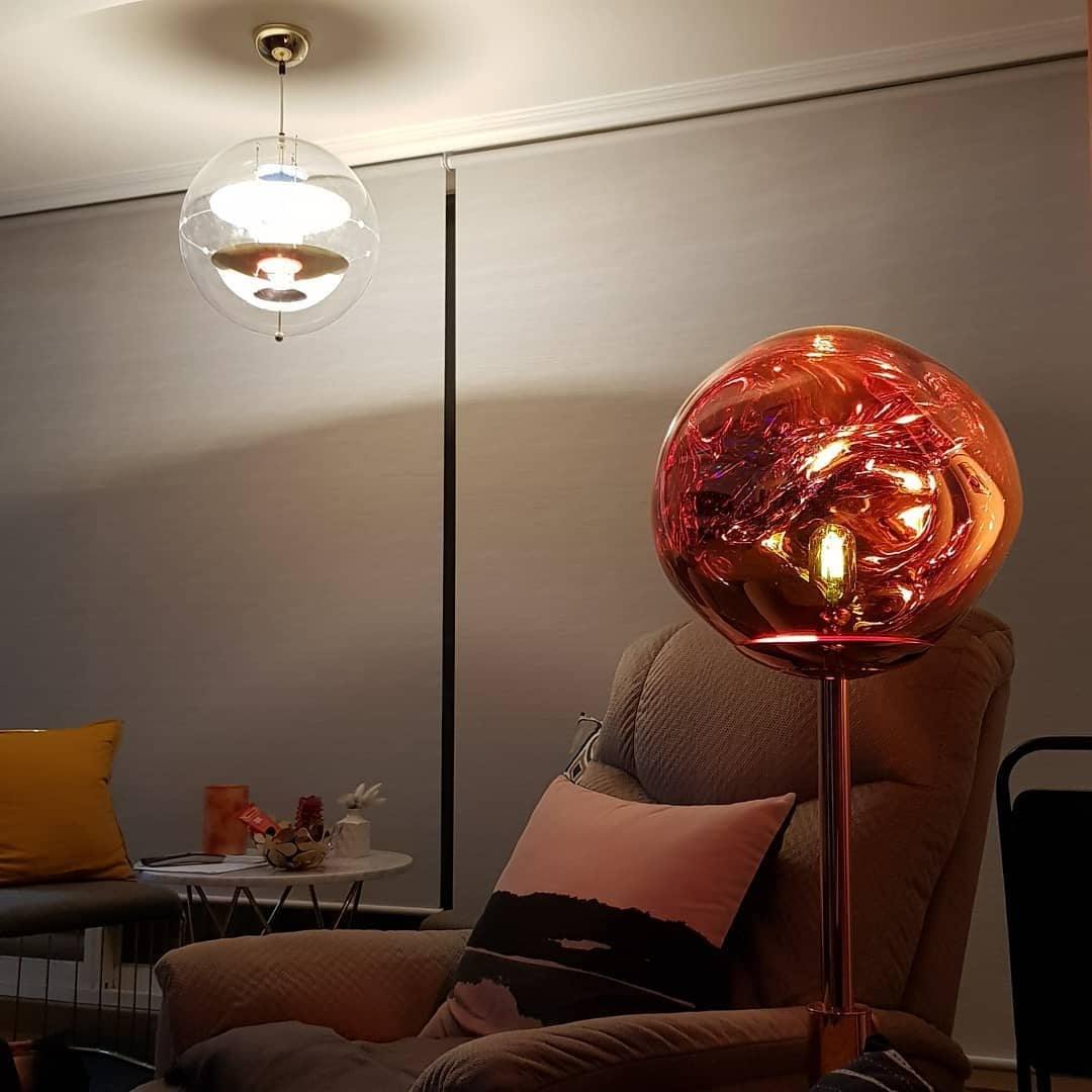 Melt floor lamp