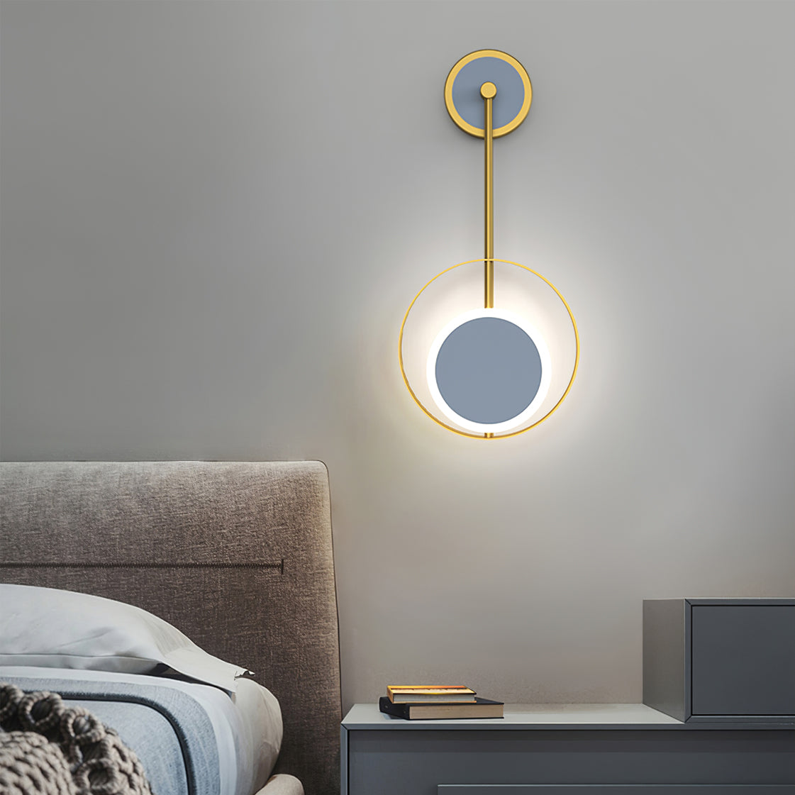 Double Rings Wall Lamp