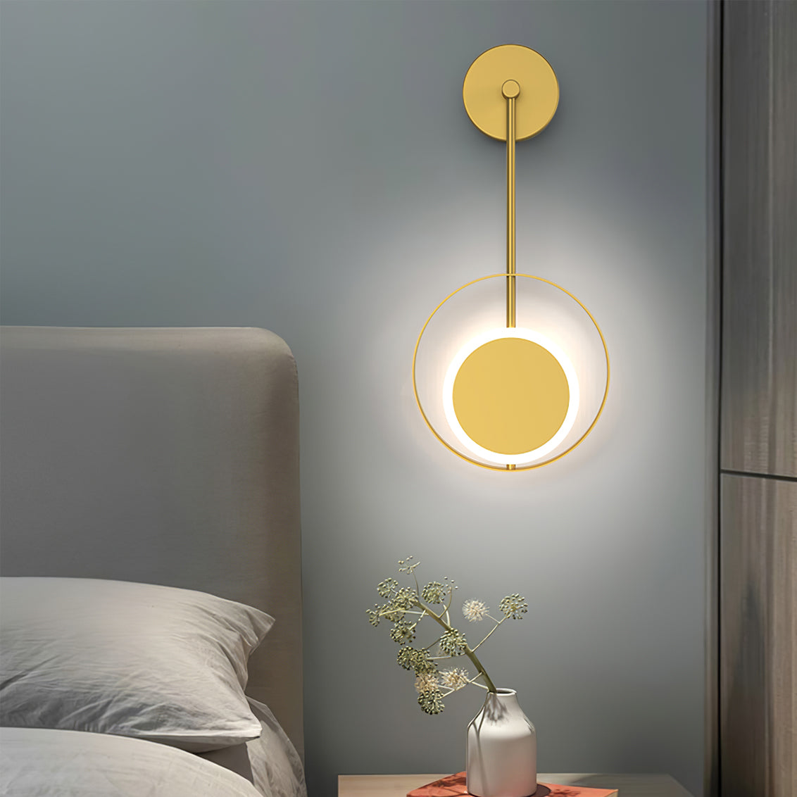 Double Rings Wall Lamp