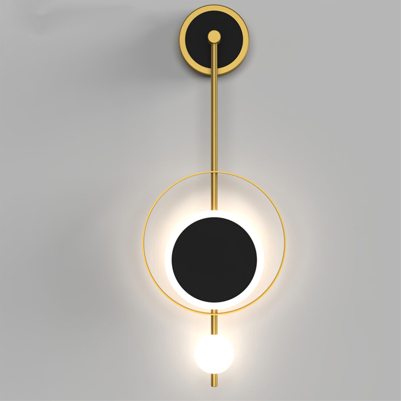 Double Rings Wall Lamp