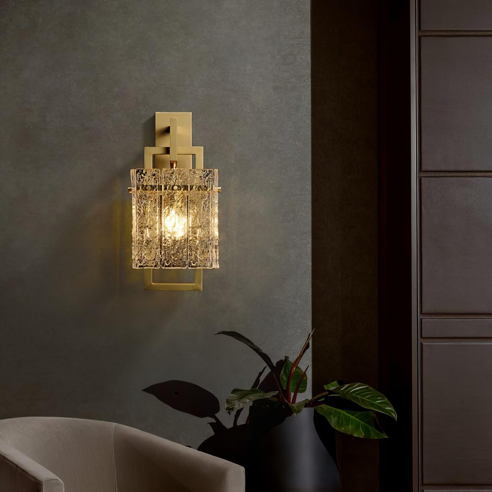 Milo Brass Wall Lamp - Decormote