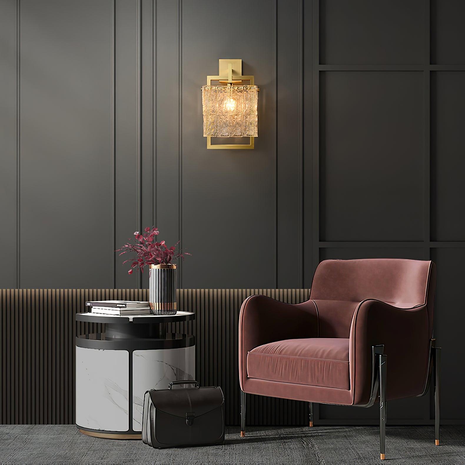 Milo Brass Wall Lamp - Decormote