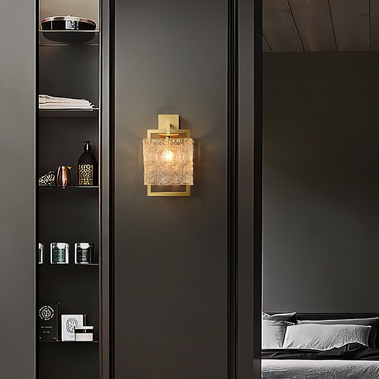 Milo Brass Wall Lamp - Decormote
