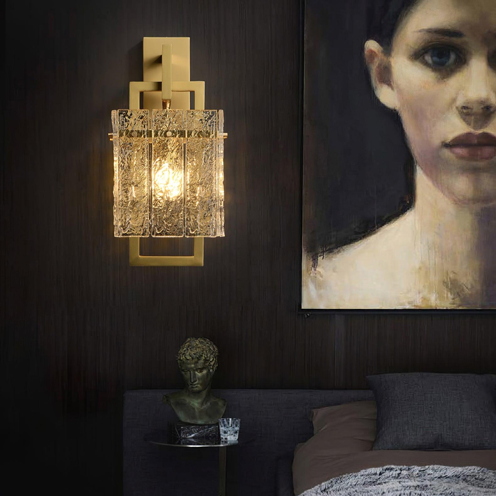 Milo Brass Wall Lamp - Decormote