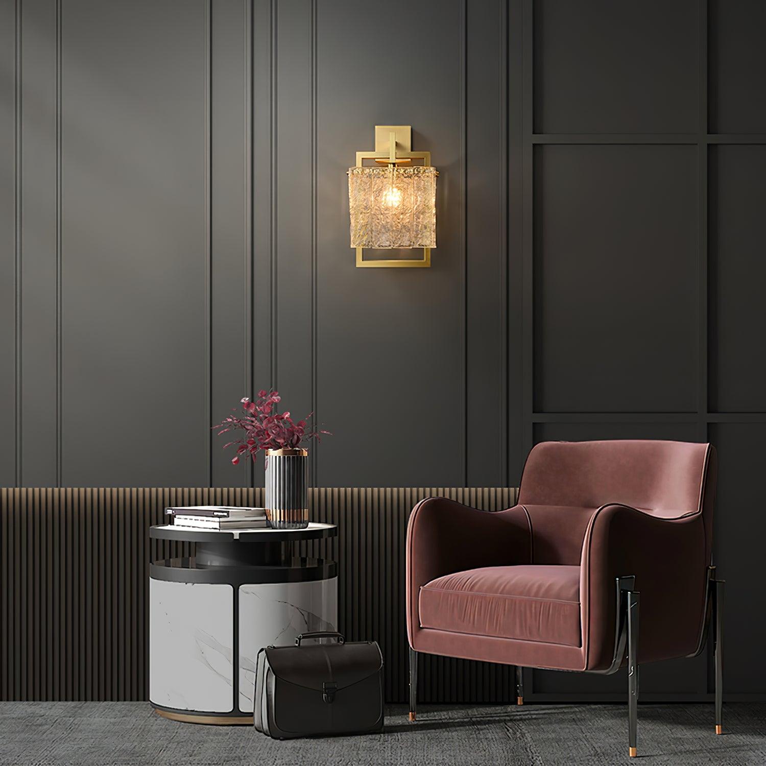 Milo Brass Wall Lamp - Decormote