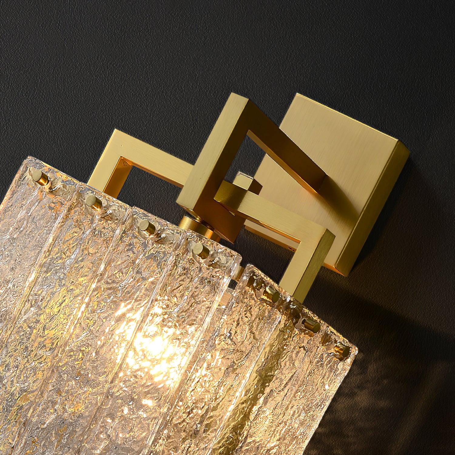 Milo Brass Wall Lamp - Decormote