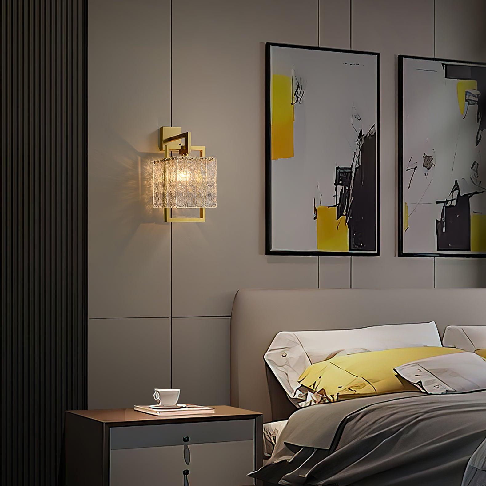 Milo Brass Wall Lamp - Decormote