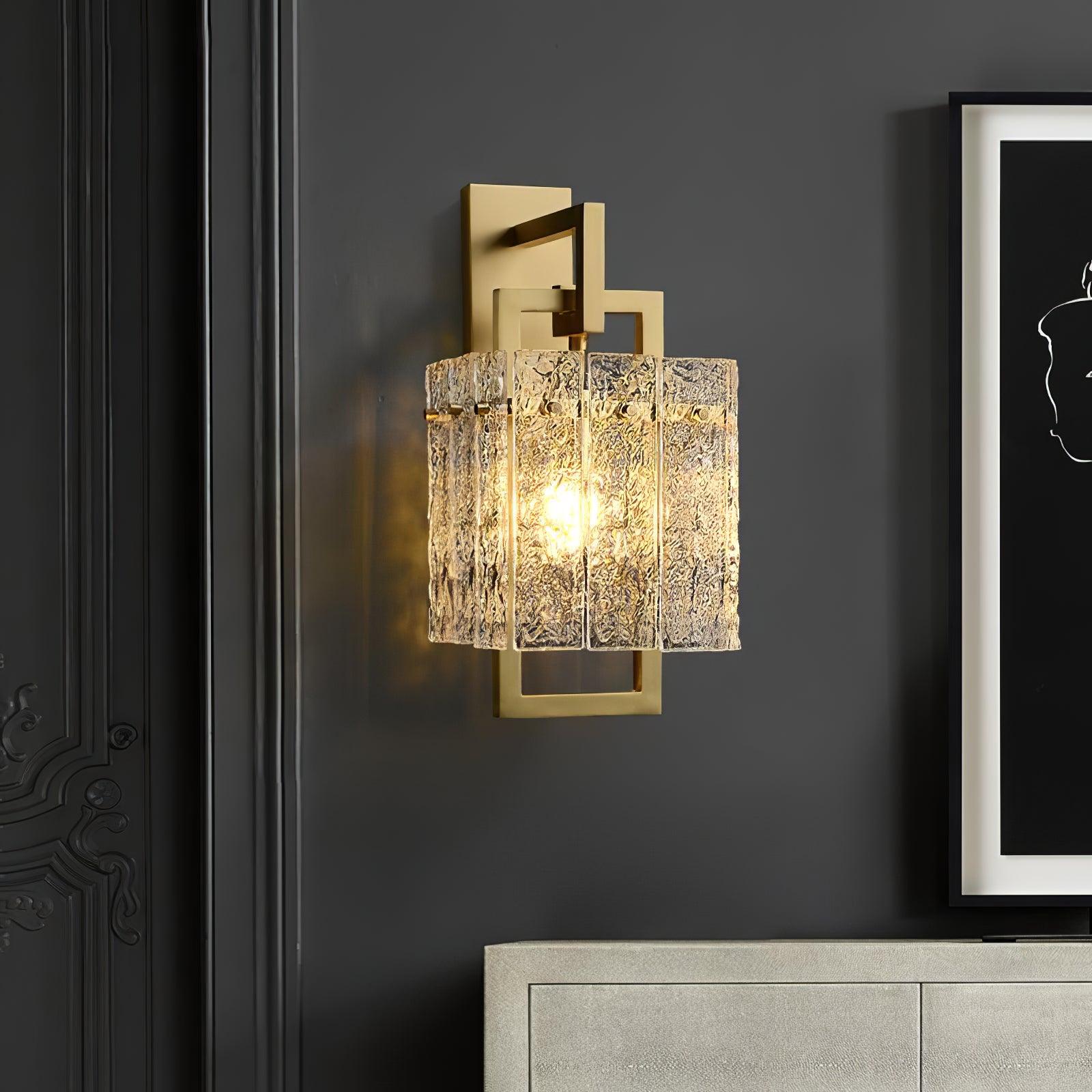 Milo Brass Wall Lamp - Decormote