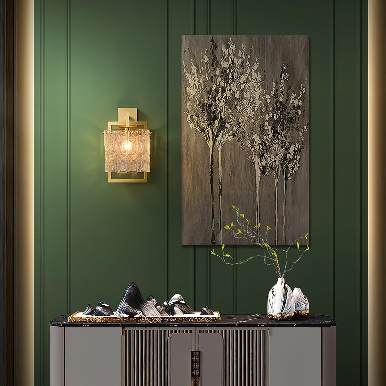 Milo Brass Wall Lamp - Decormote