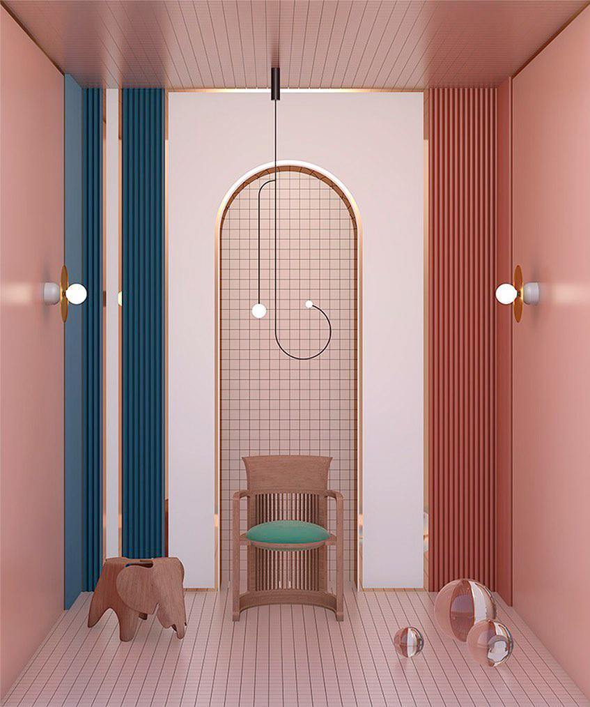 Mobile chandelier Pendant