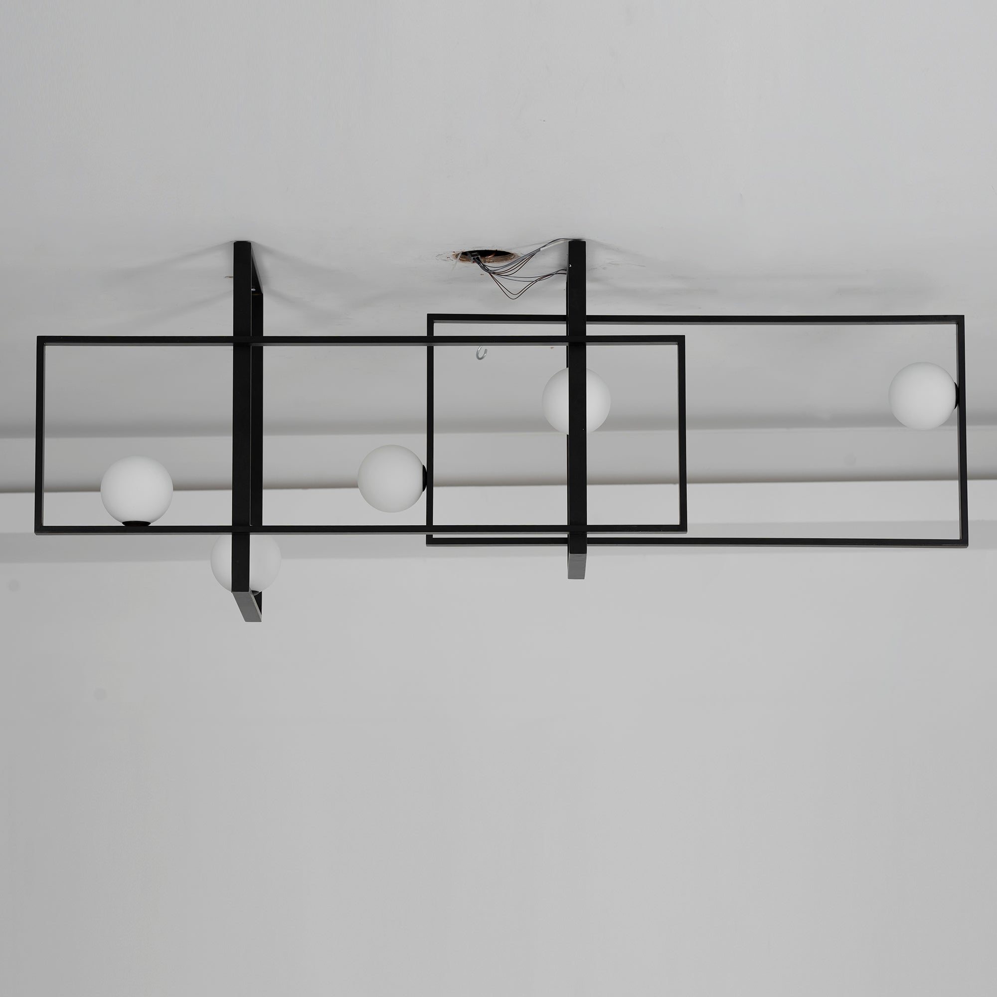 Plafón de cristal Mondrian