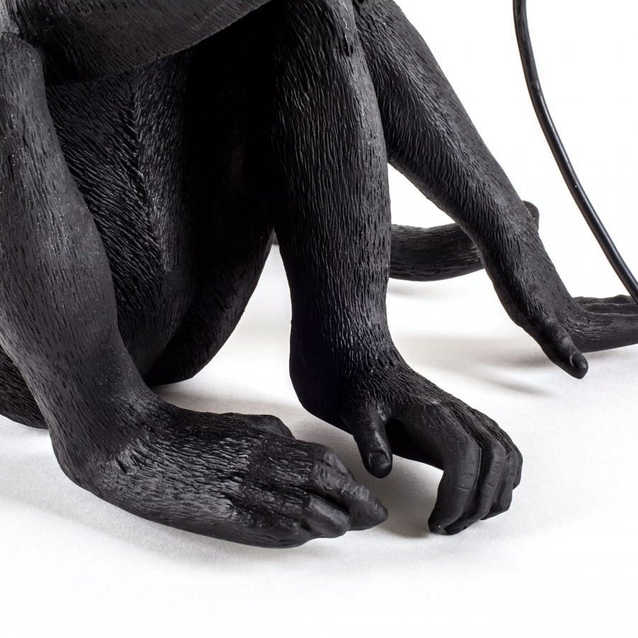 Monkey Resin Table Lamp