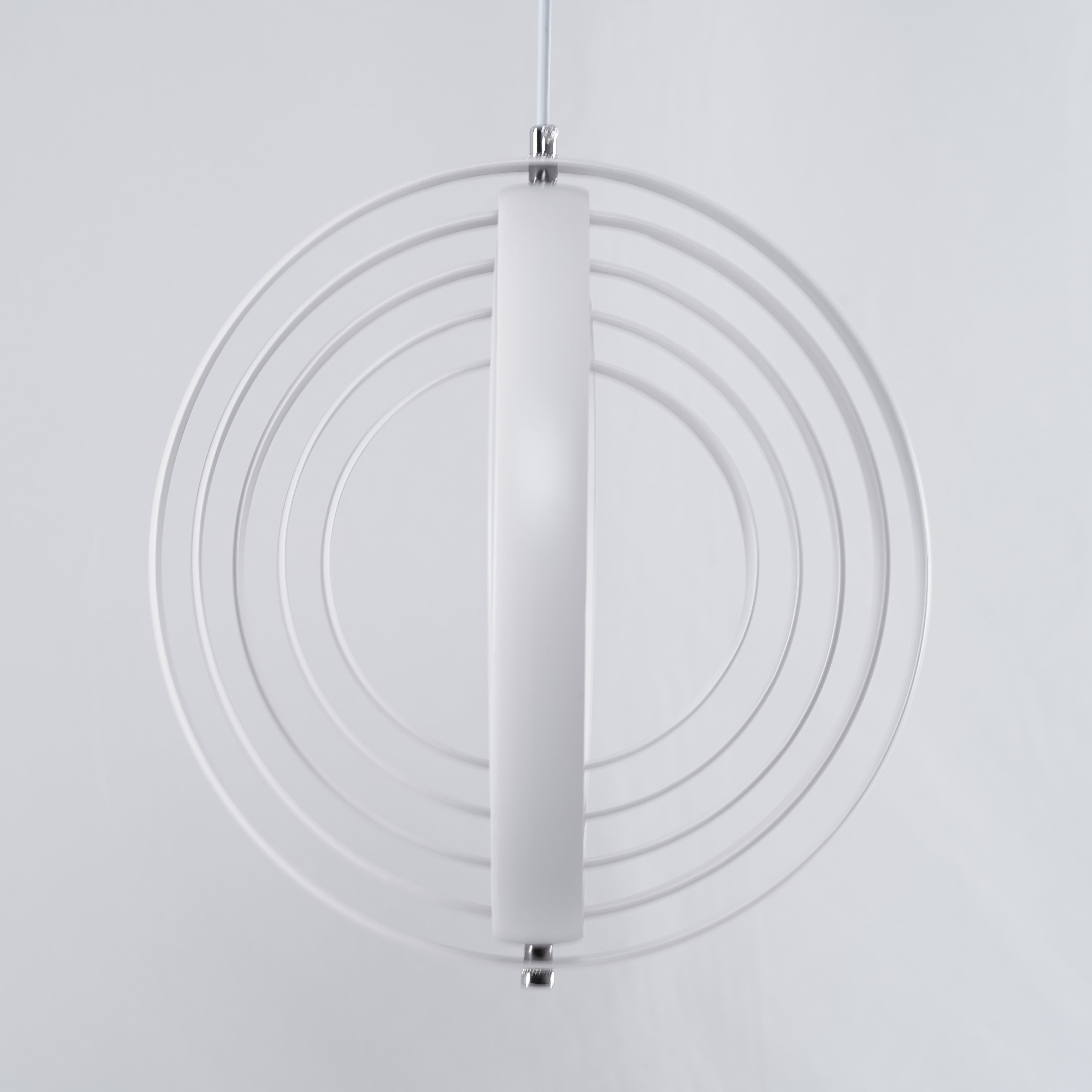 Lámpara Colgante Luna Blanco