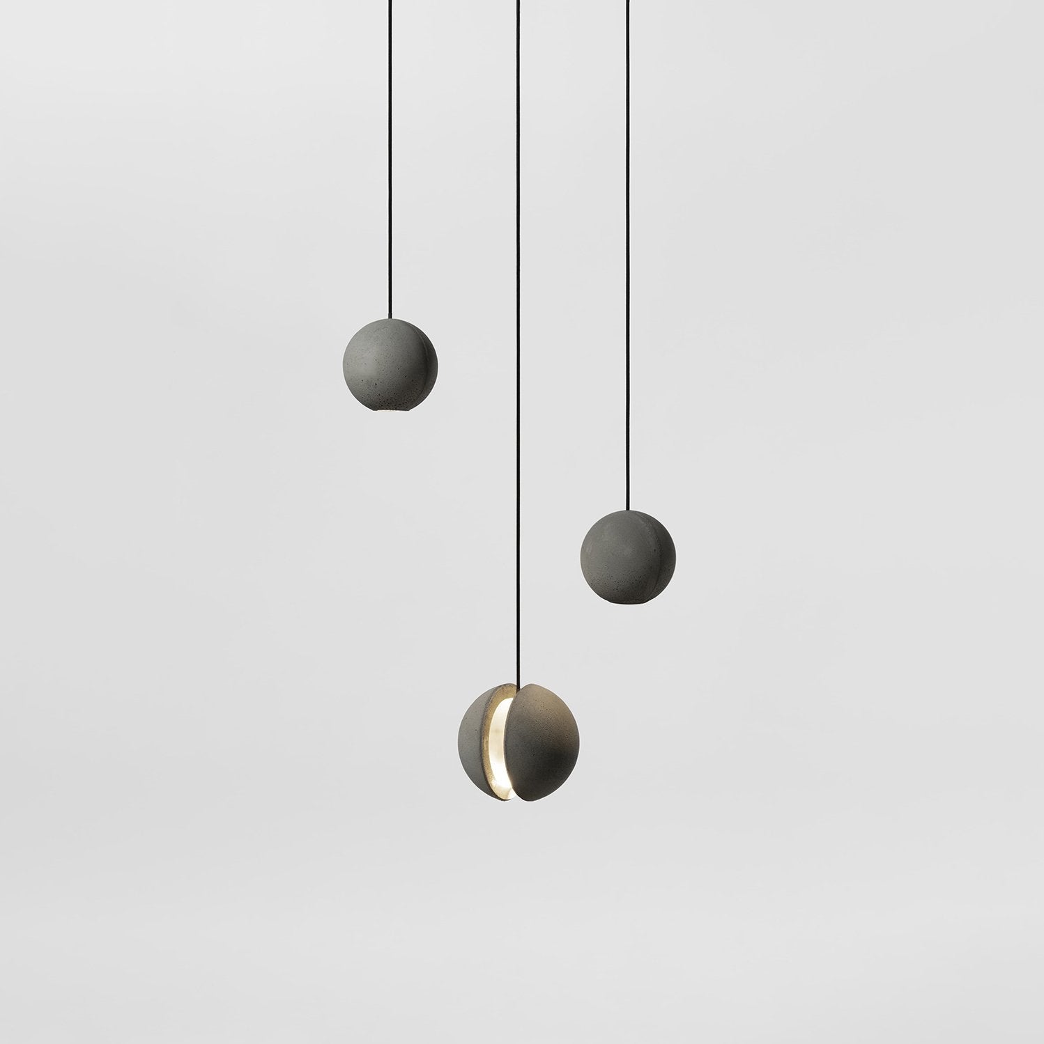 Moon Concrete Pendant Lamp.