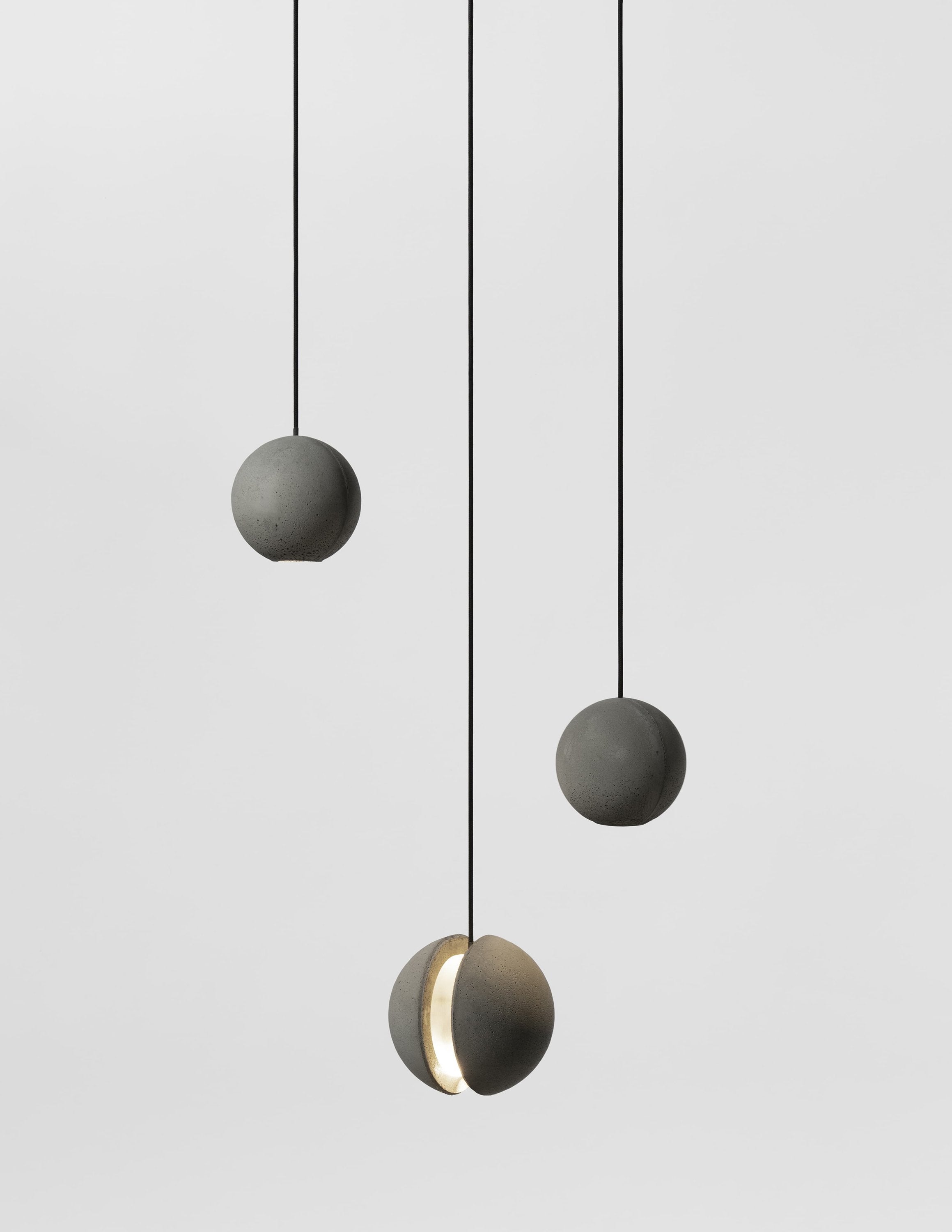 Moon Concrete Pendant Lamp.