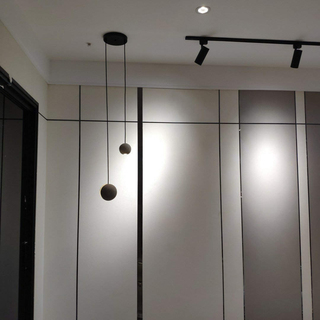 Moon Concrete Pendant Lamp.