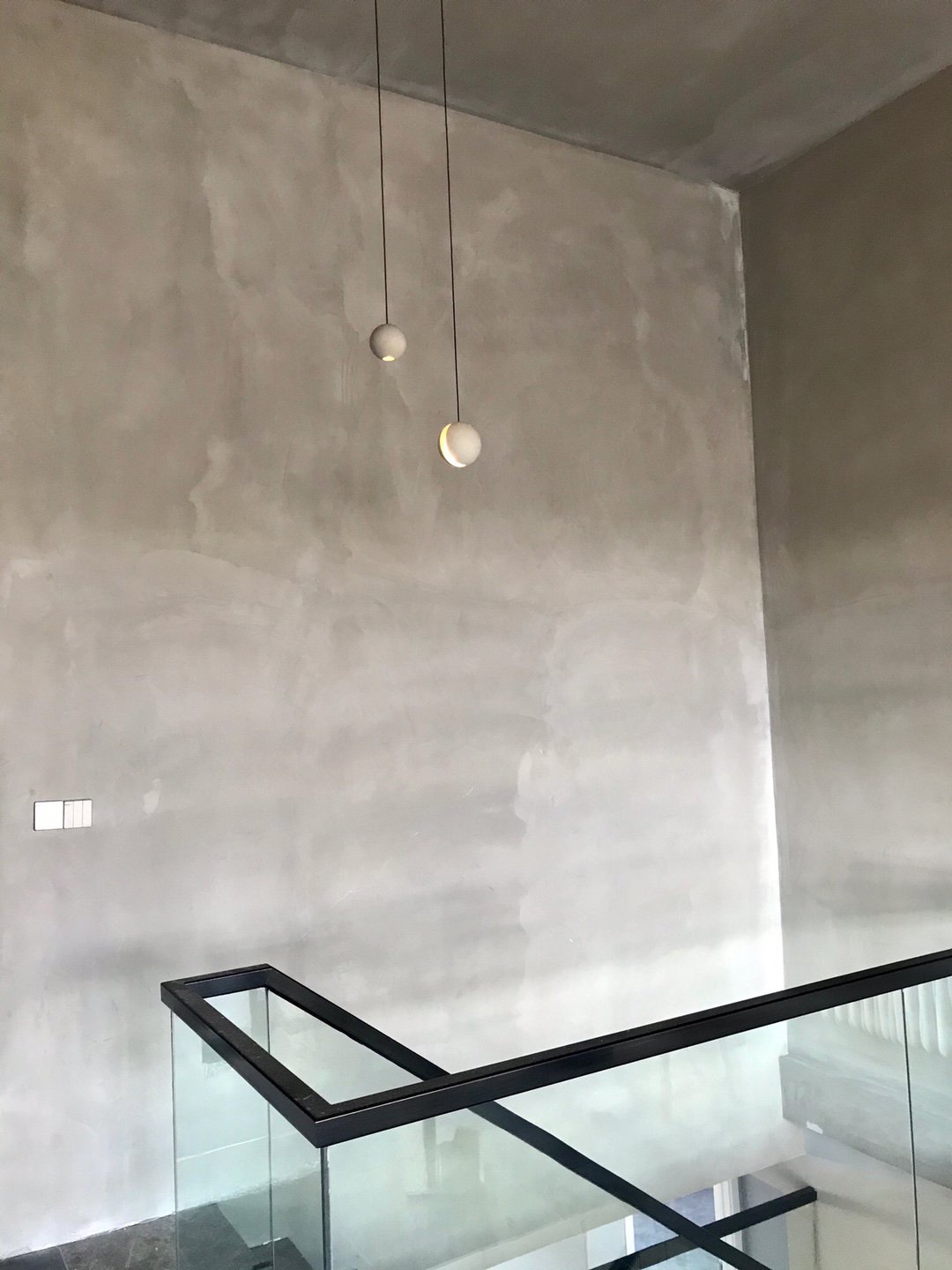 Moon Concrete Pendant Lamp.