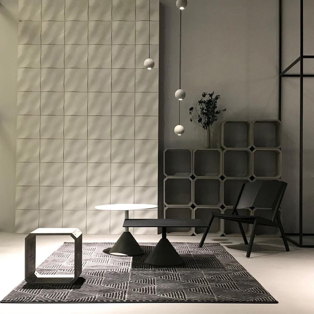 Moon Concrete Pendant Lamp.
