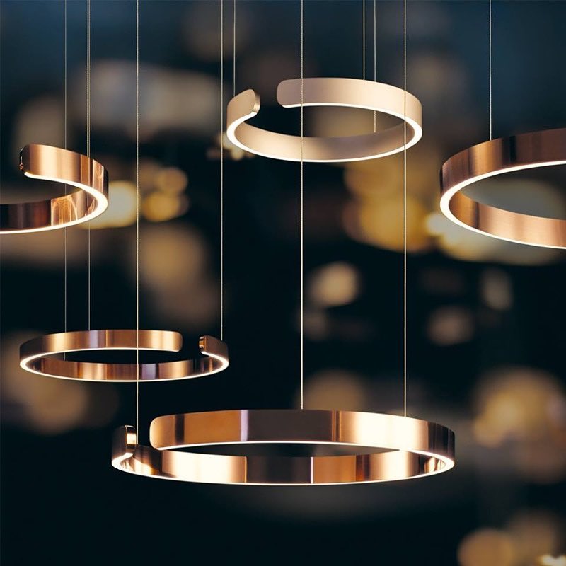 Open Ring LED Pendant Light – detail 2