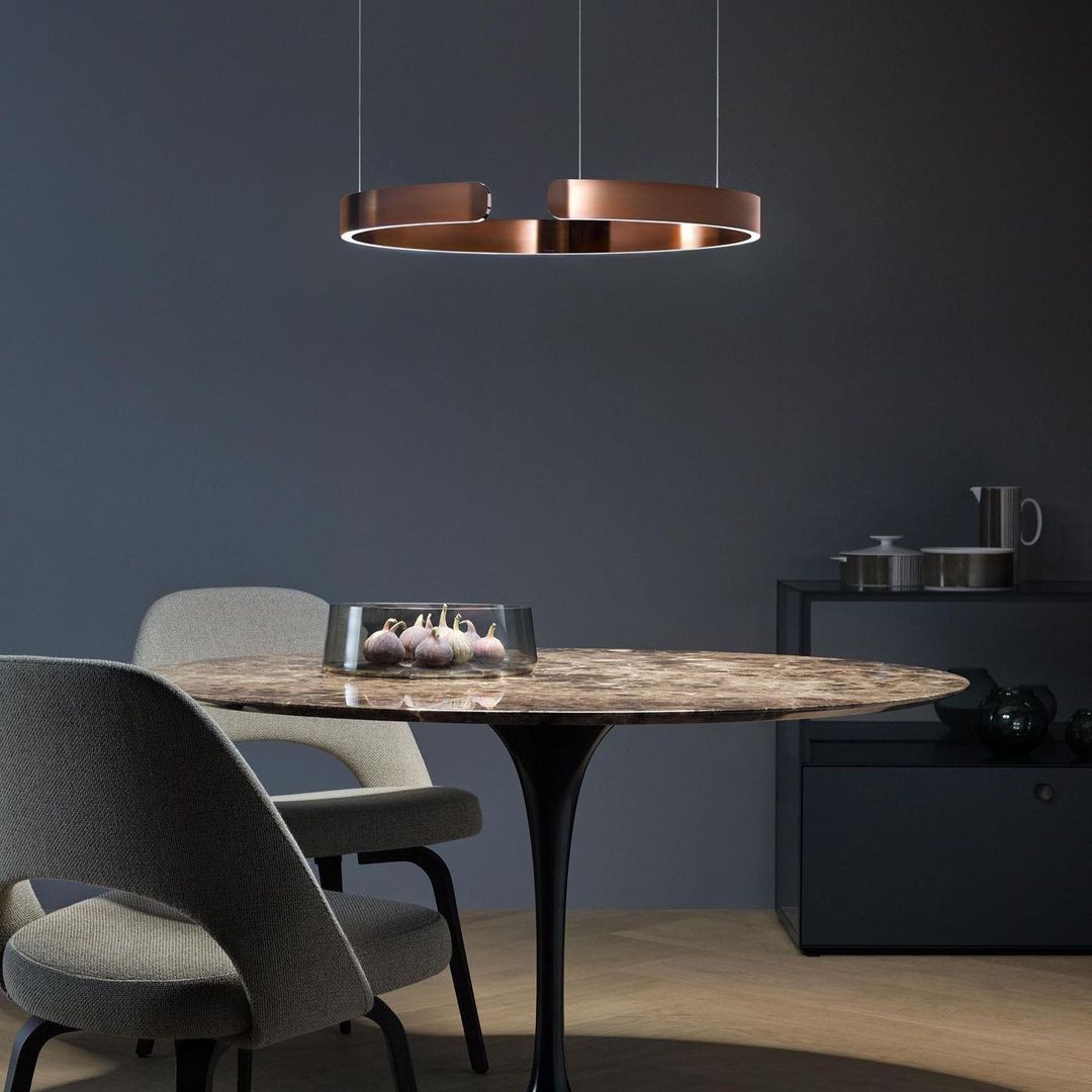 Sospensione a LED ad anello aperto