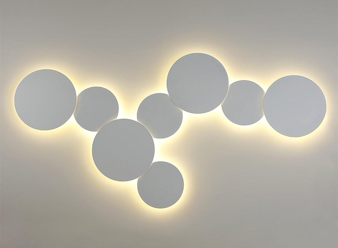 PUCK WALL ART | Fluorescent wall light