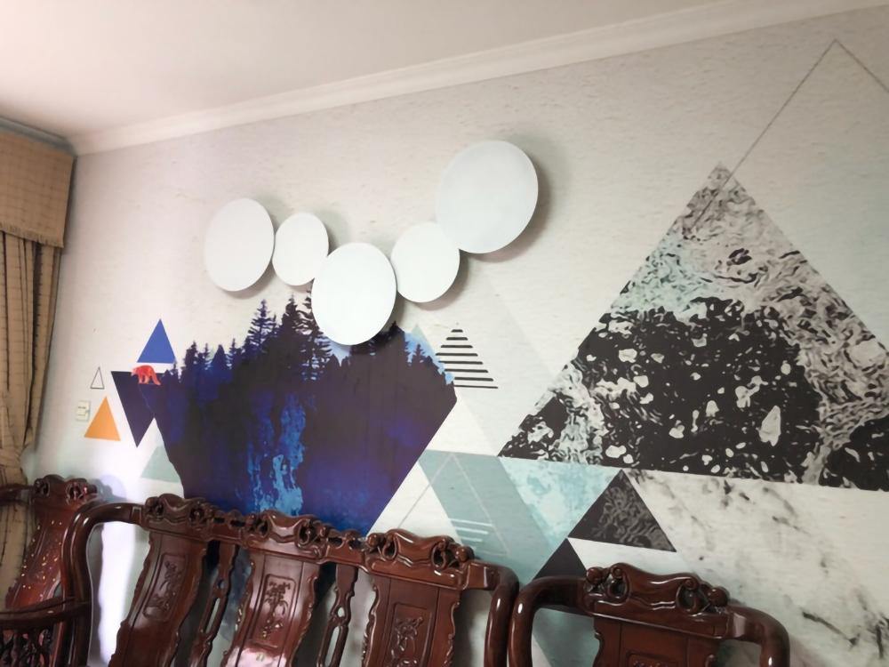 PUCK WALL ART | Fluorescent wall light