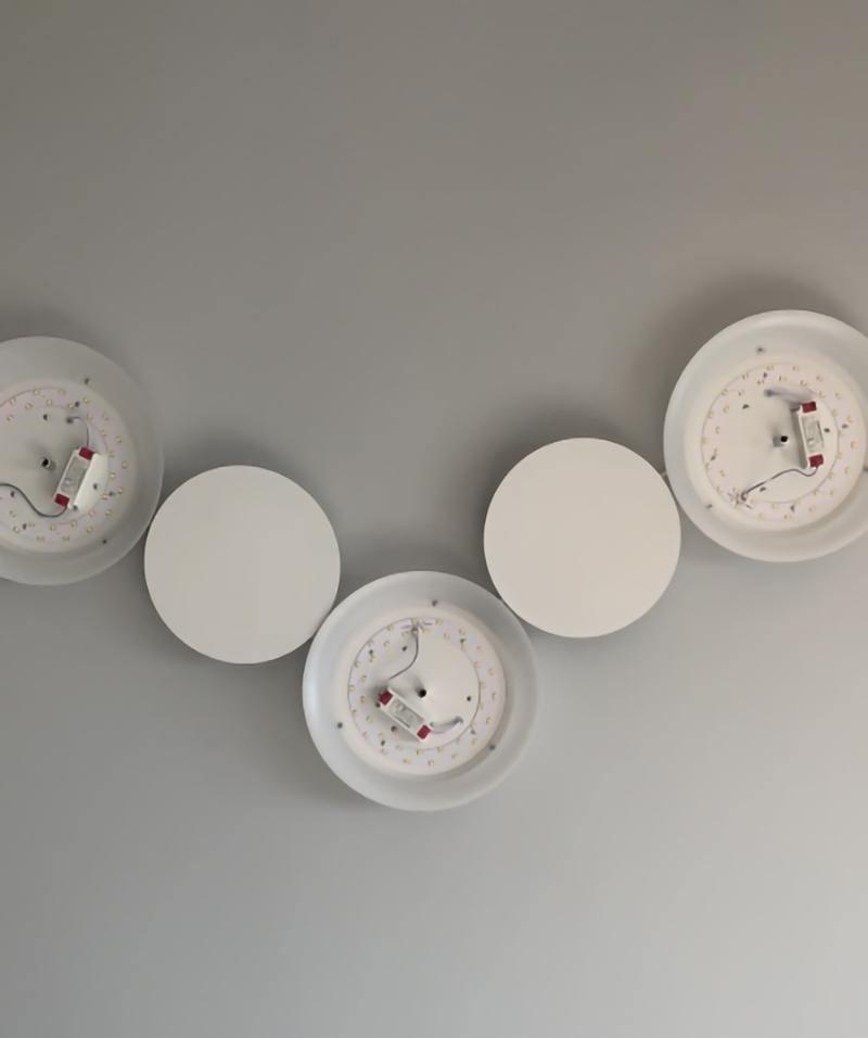 PUCK WALL ART | Fluorescent wall light