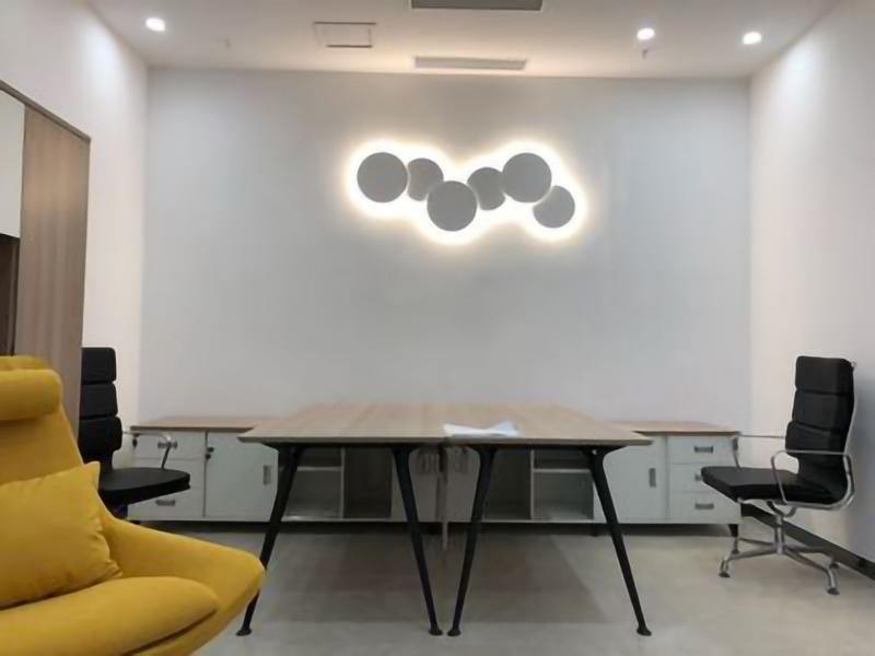 PUCK WALL ART | Fluorescent wall light