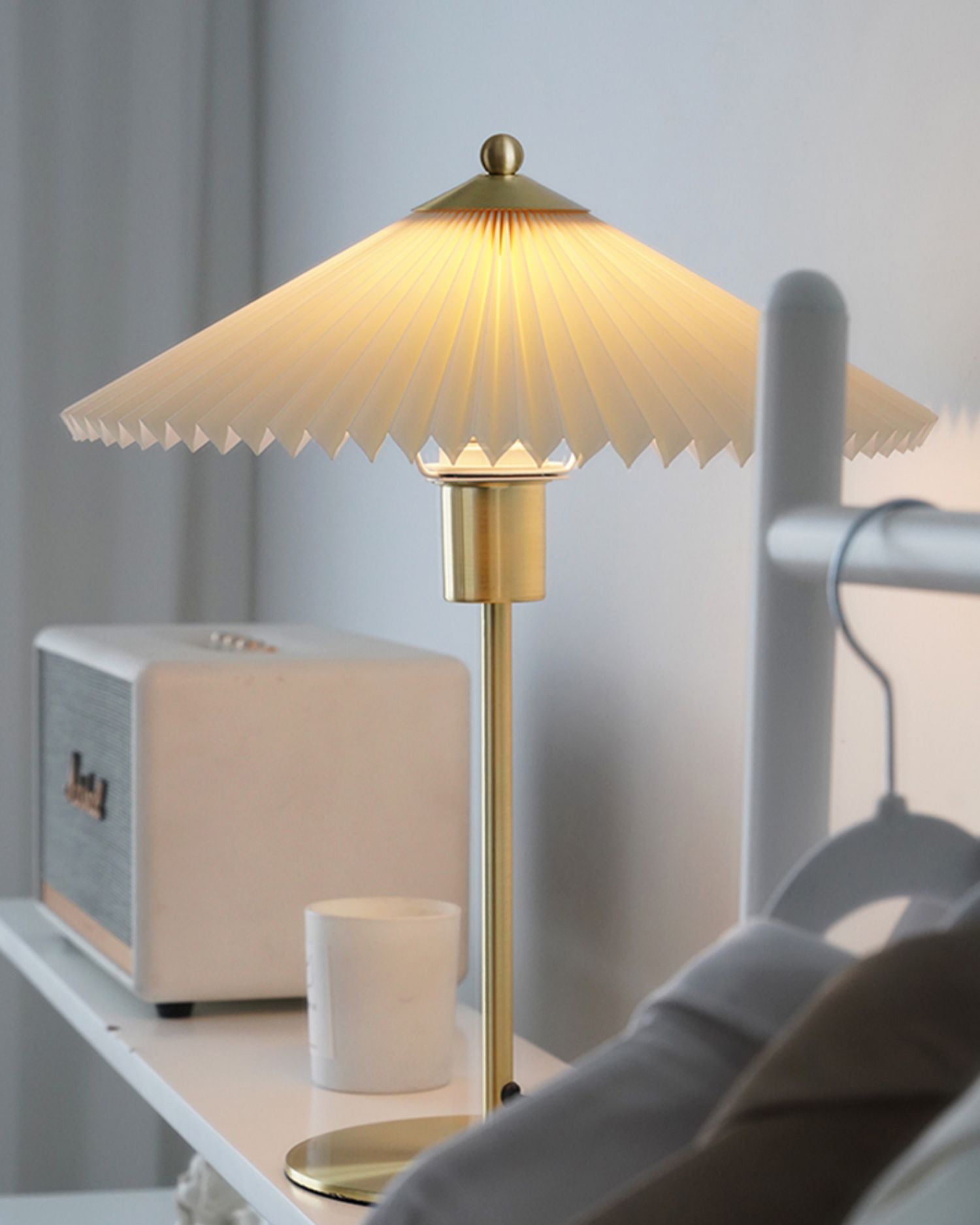 Perla Pleated Table Lamp