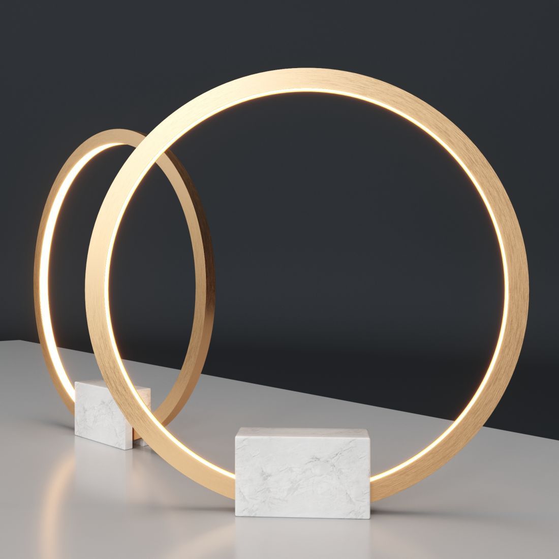 Lámpara de mesa portal