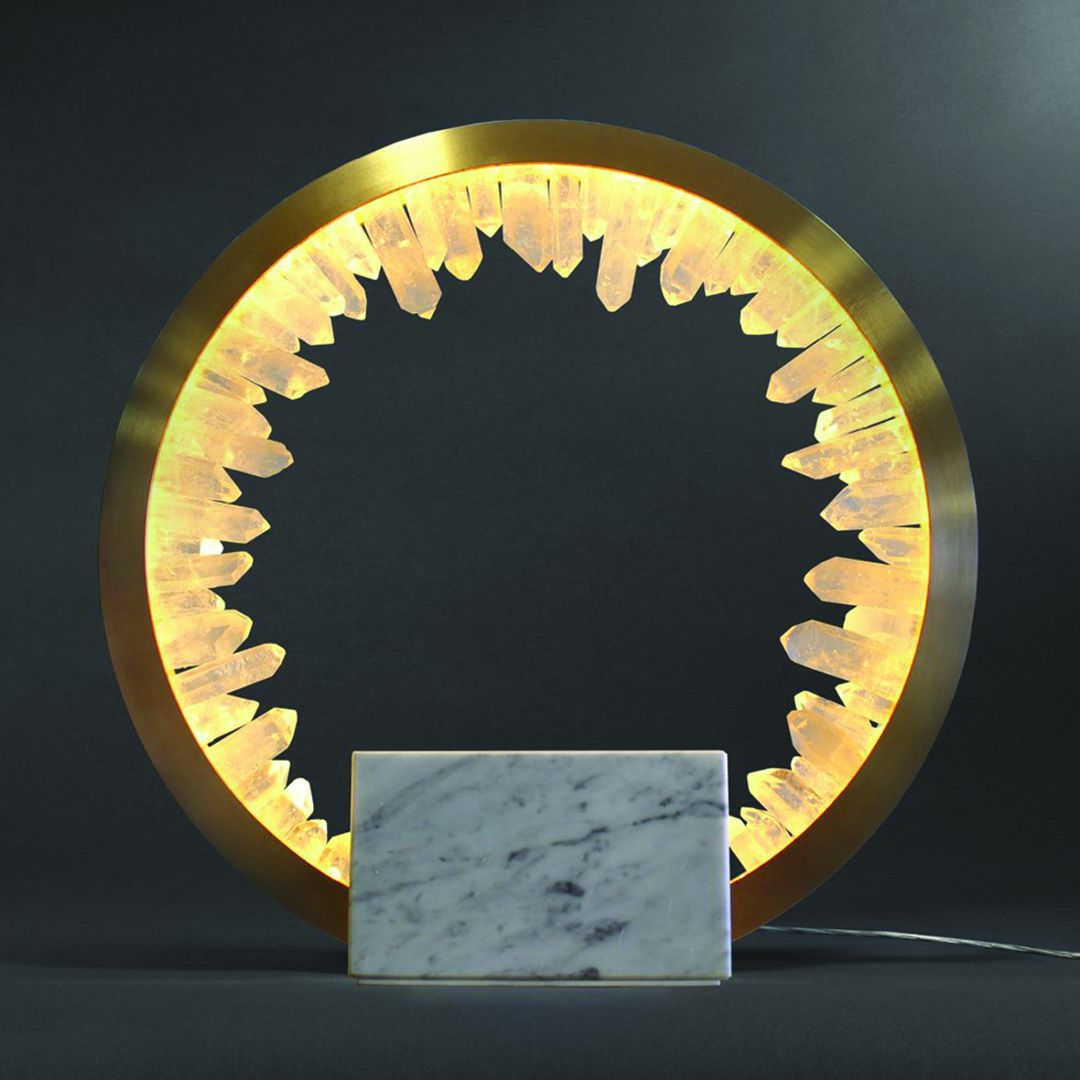 Lámpara de mesa portal