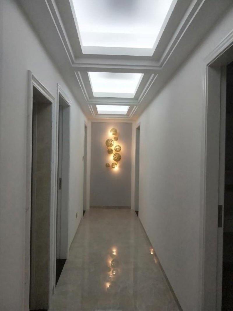 Lotus leaf wall sconce