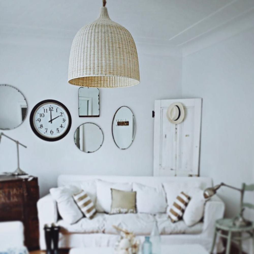 Rattan pandent light