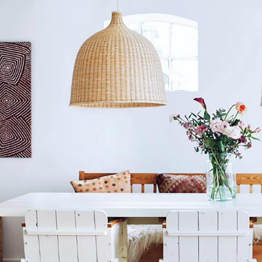 Rattan pandent light