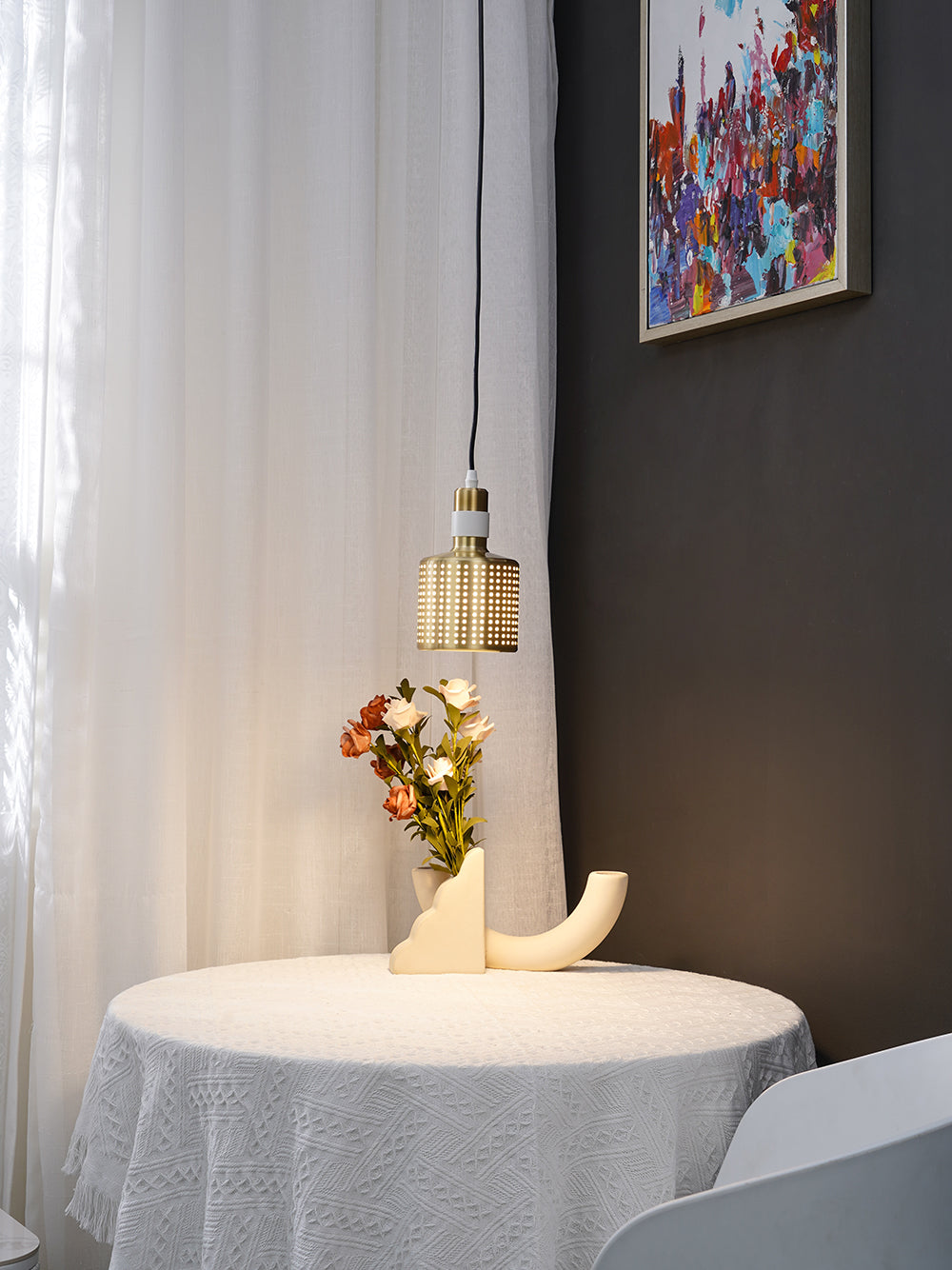 Lámpara colgante Riddle