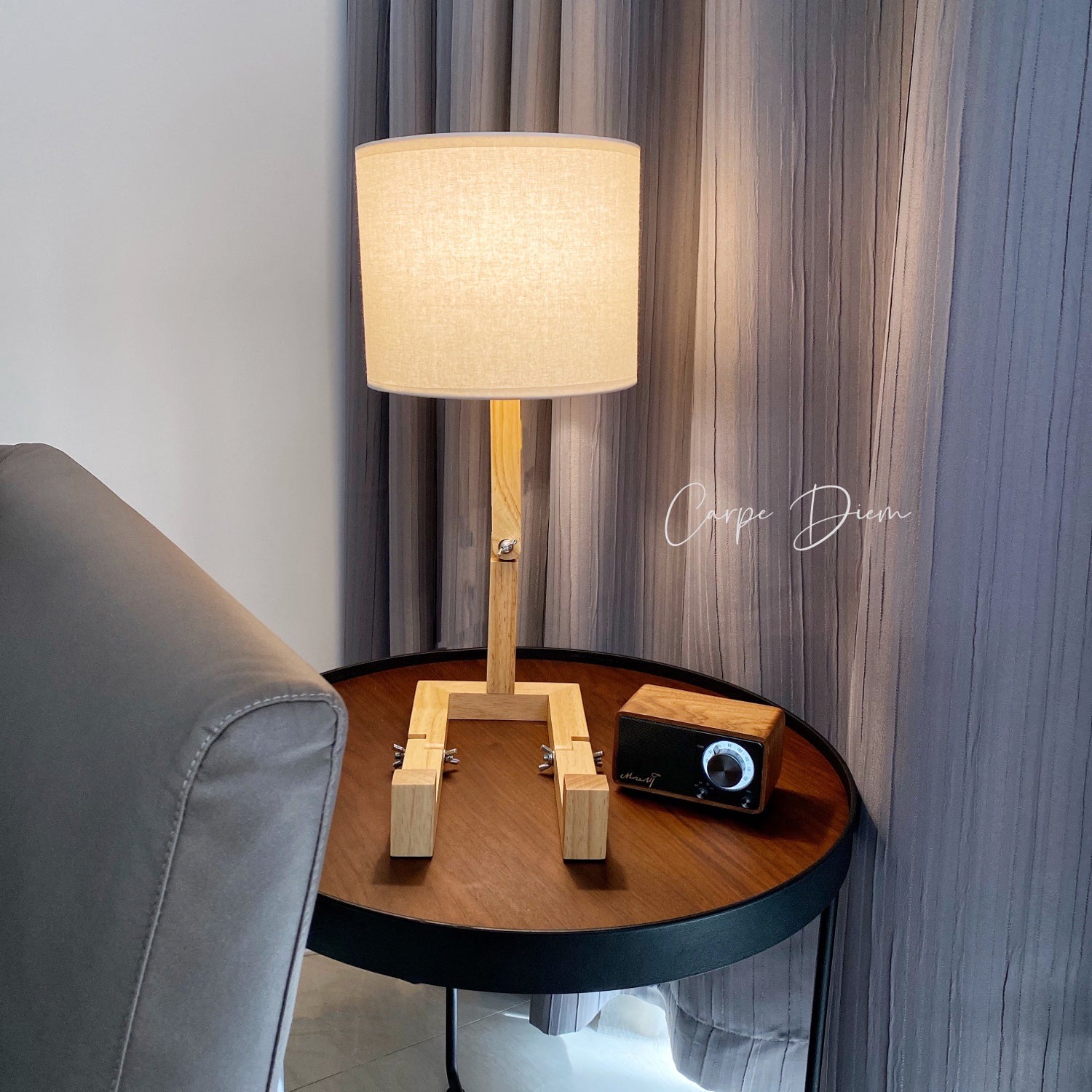 Lampe de table robot