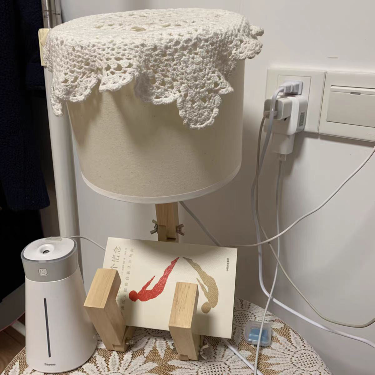 Lampe de table robot