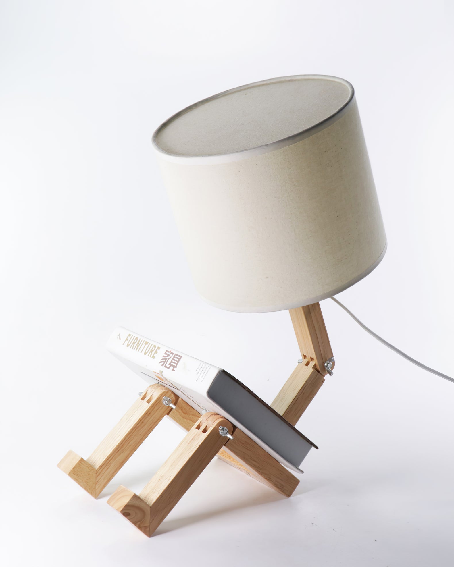 Lampe de table robot