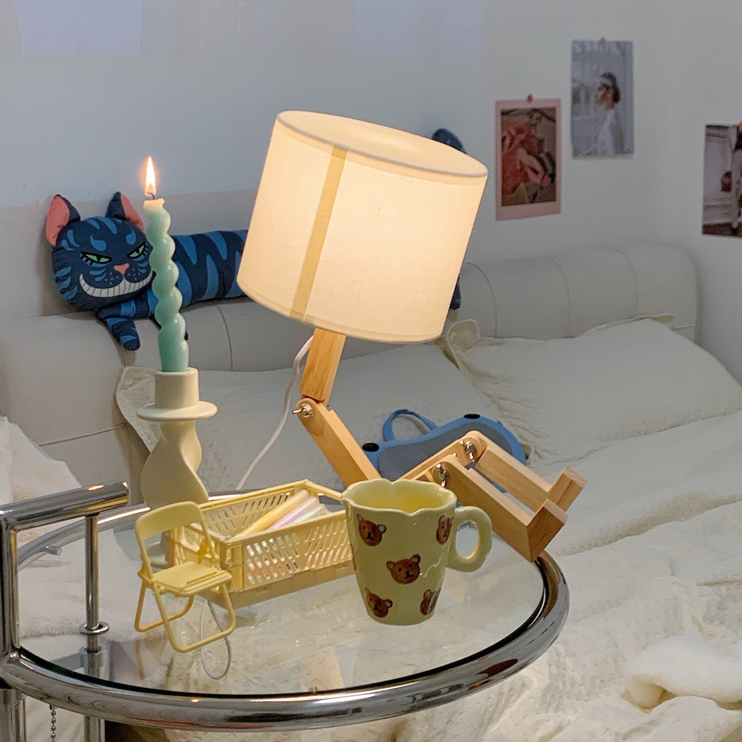 Lampe de table robot