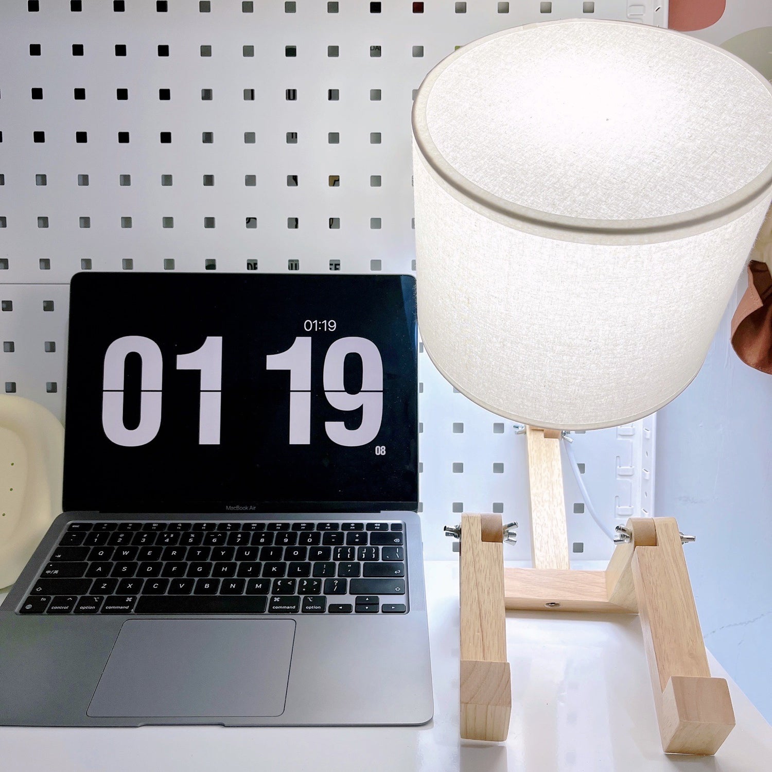 Lampe de table robot