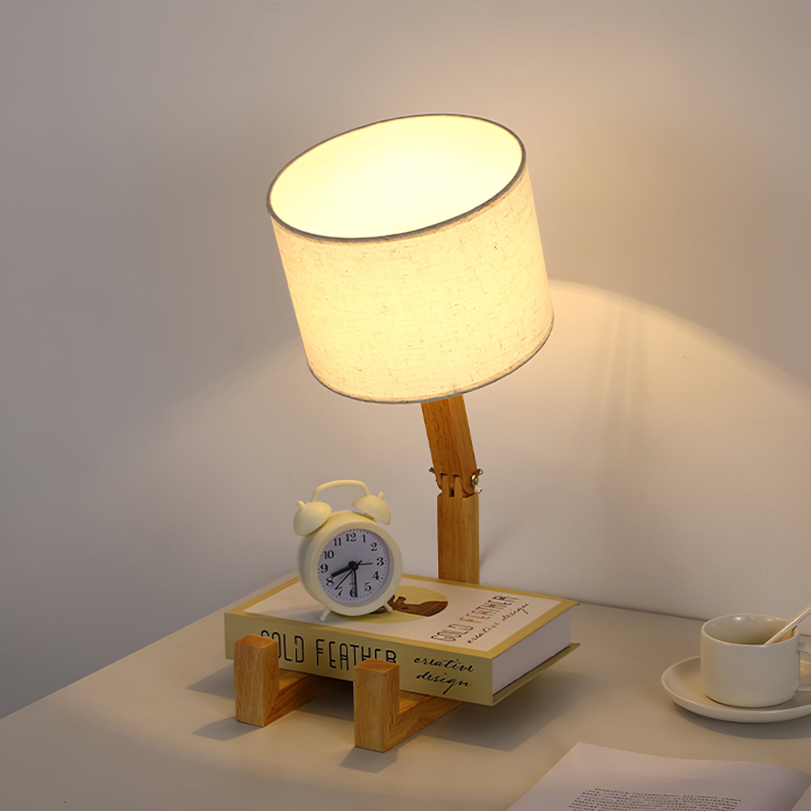 Lampe de table robot