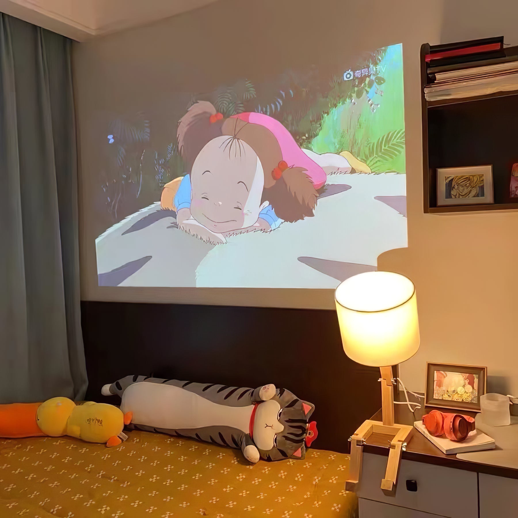Lampe de table robot
